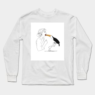 Toco Toucan and kumquat Long Sleeve T-Shirt